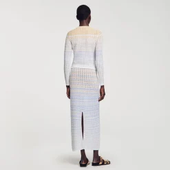 Cardigan In Maglia Variopinta