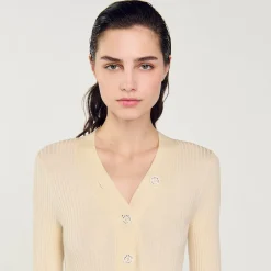 Cardigan In Viscosa Certificata