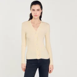 Cardigan In Viscosa Certificata