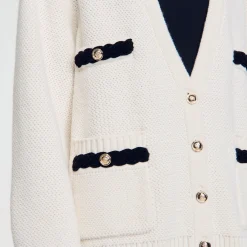 Cardigan Lungo In Lana