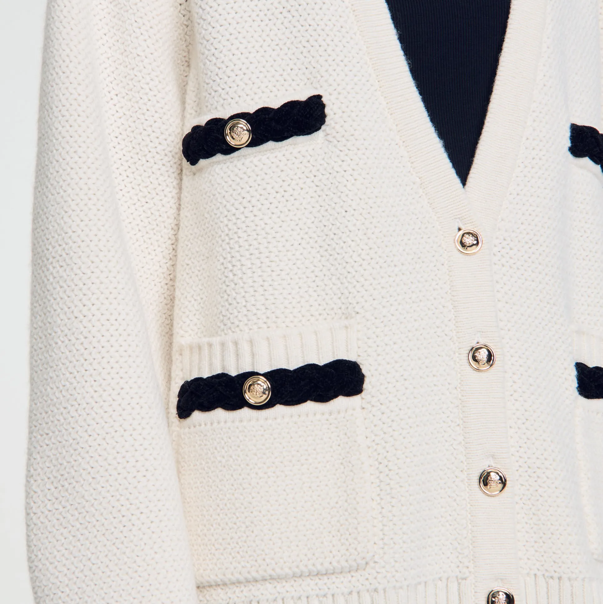 Cardigan Lungo In Lana