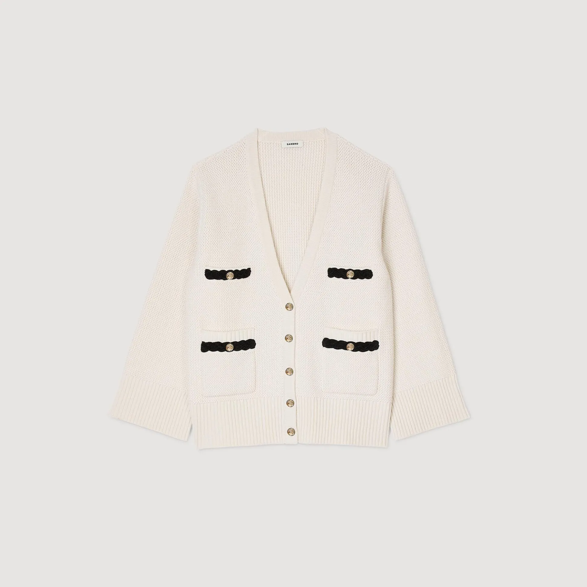 Cardigan Lungo In Lana