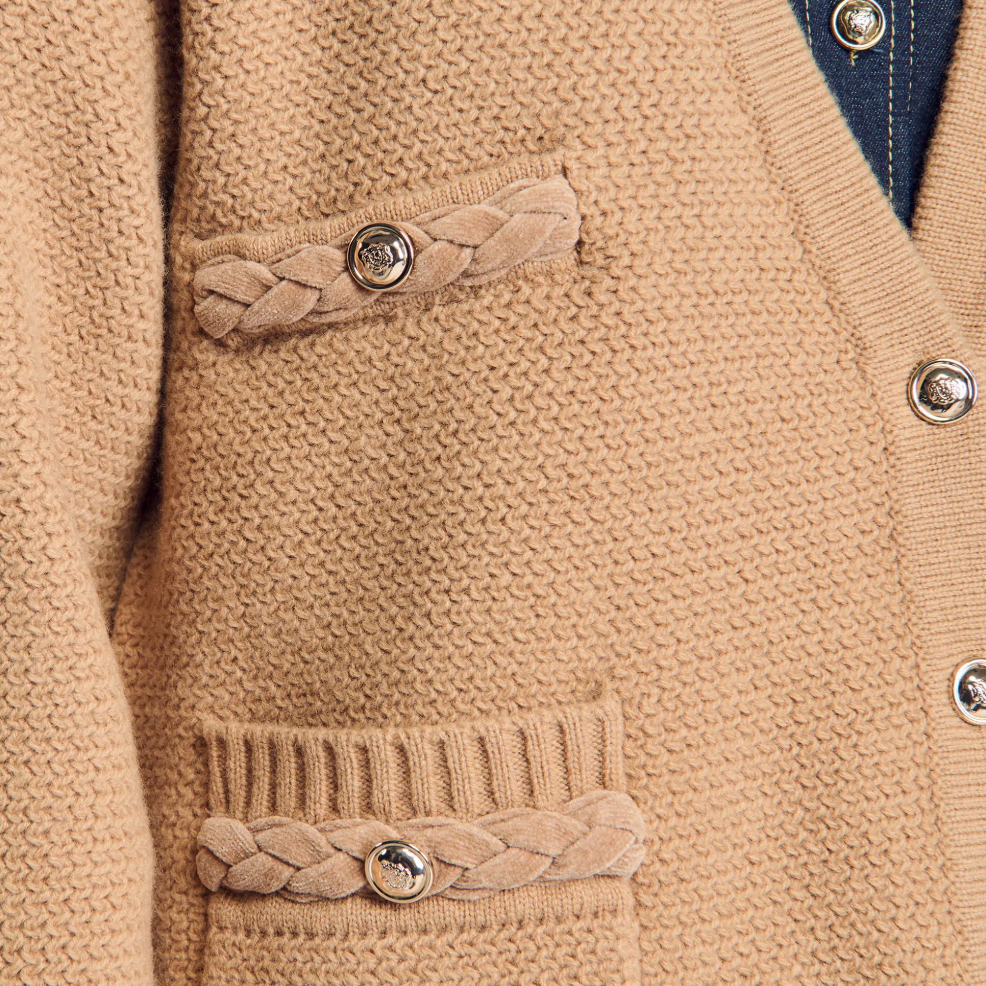 Cardigan Lungo In Lana