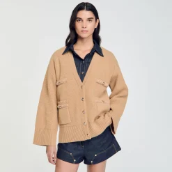 Cardigan Lungo In Lana