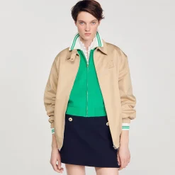 Cardigan Teddy Con Cerniera