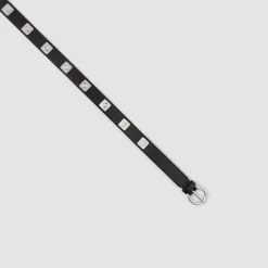 Cintura In Pelle Con Rivetti