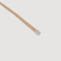 Cintura In Pelle Elasticizzata