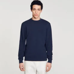 Felpa In Cotone Con Fiore