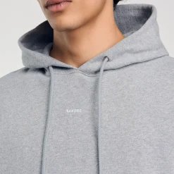 Felpa Uomo Con Cappuccio In Cotone Bio