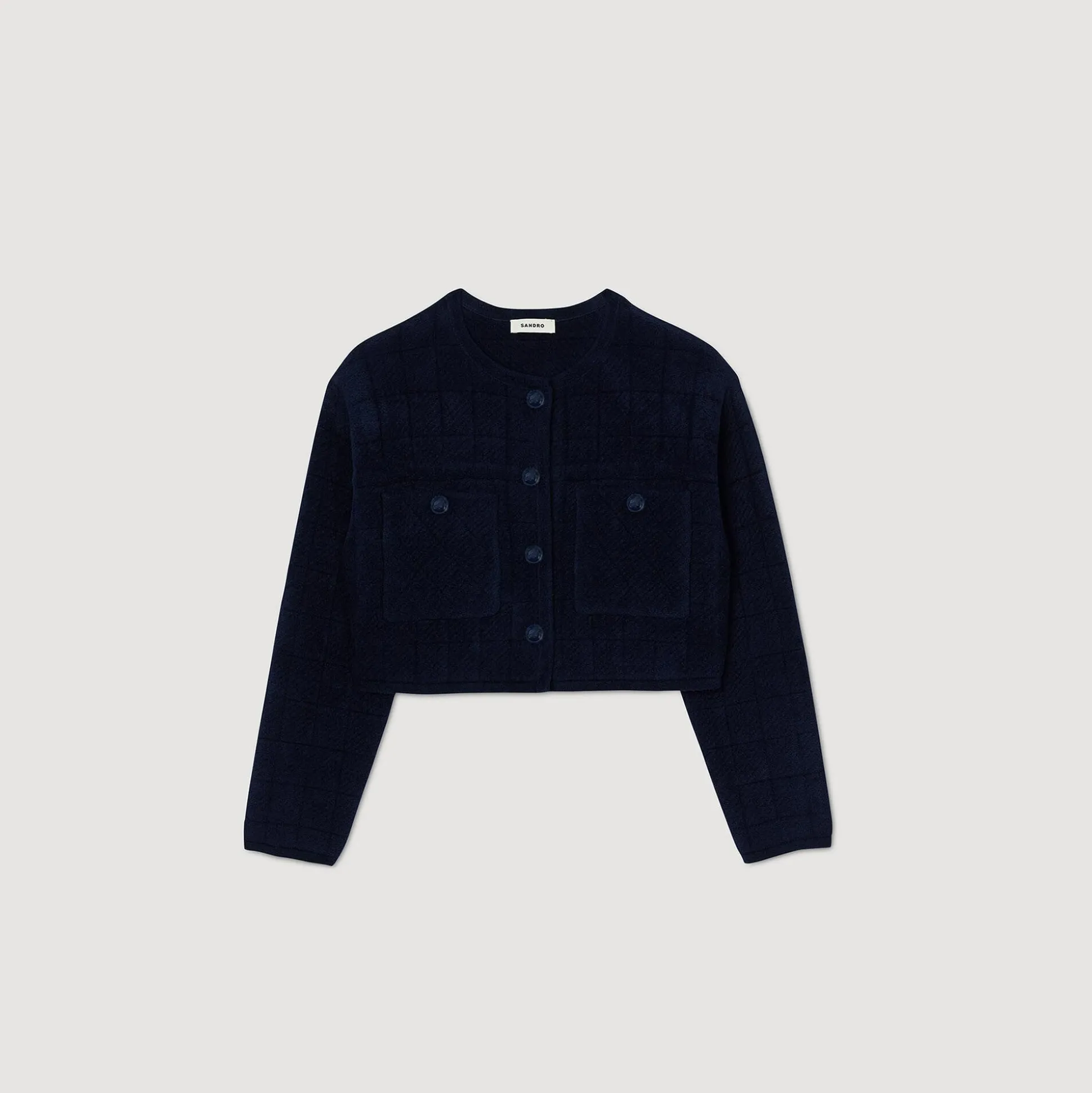Giacca Corta In Maglia