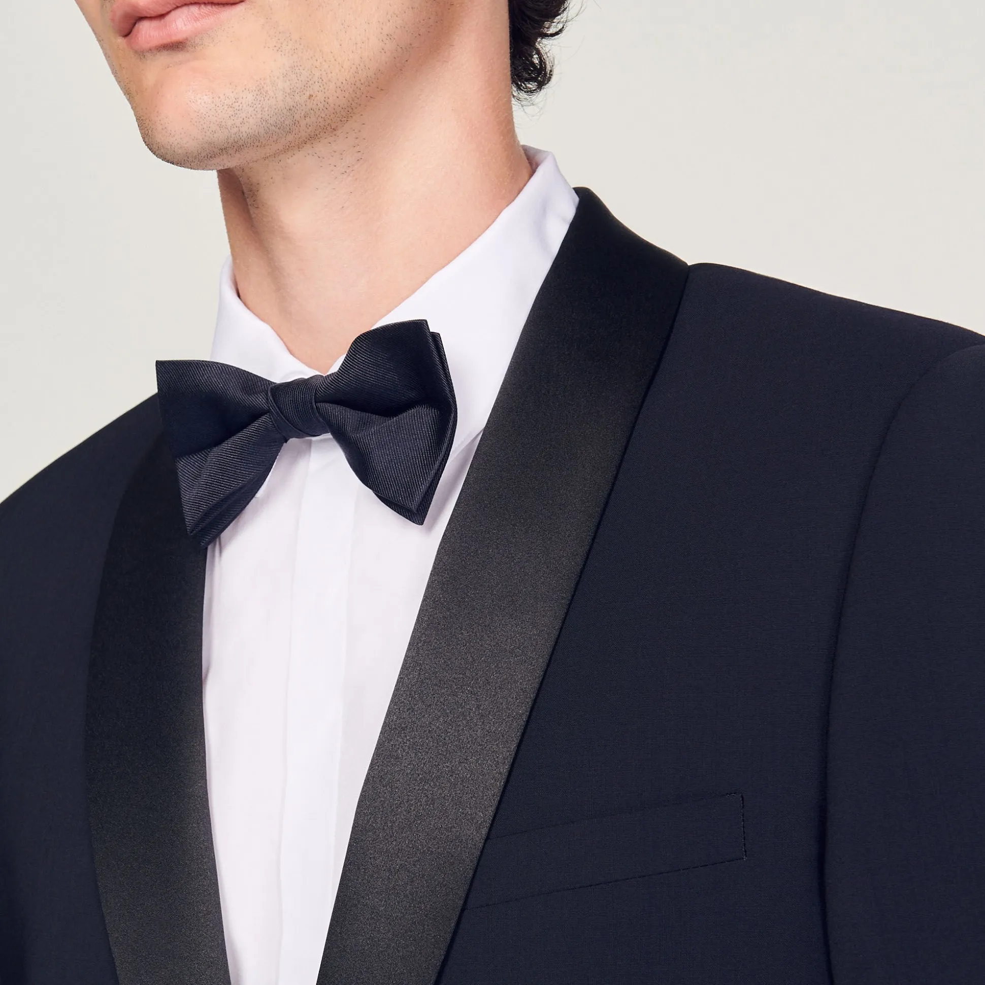 Giacca Da Smoking Con Satin