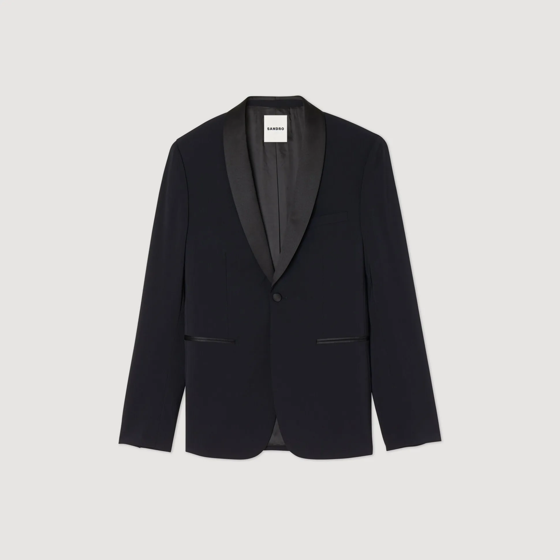Giacca Da Smoking Con Satin
