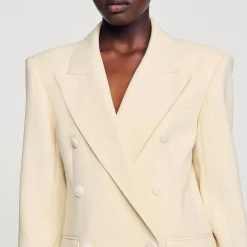 Giacca Da Tailleur A Doppio Petto