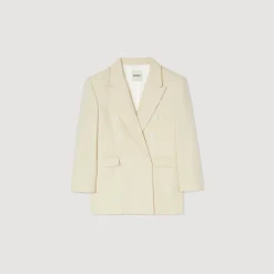 Giacca Da Tailleur A Doppio Petto