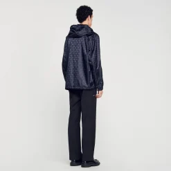 Giacca In Nylon Square Cross