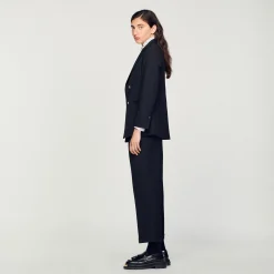 Giacca Tailleur Con Doppia Abbottonatura
