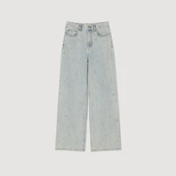 Jeans Decorati Con Strass
