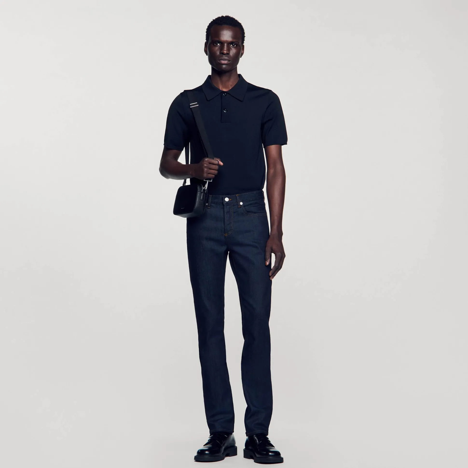 Jeans Dritti Con Lavaggio Waterless