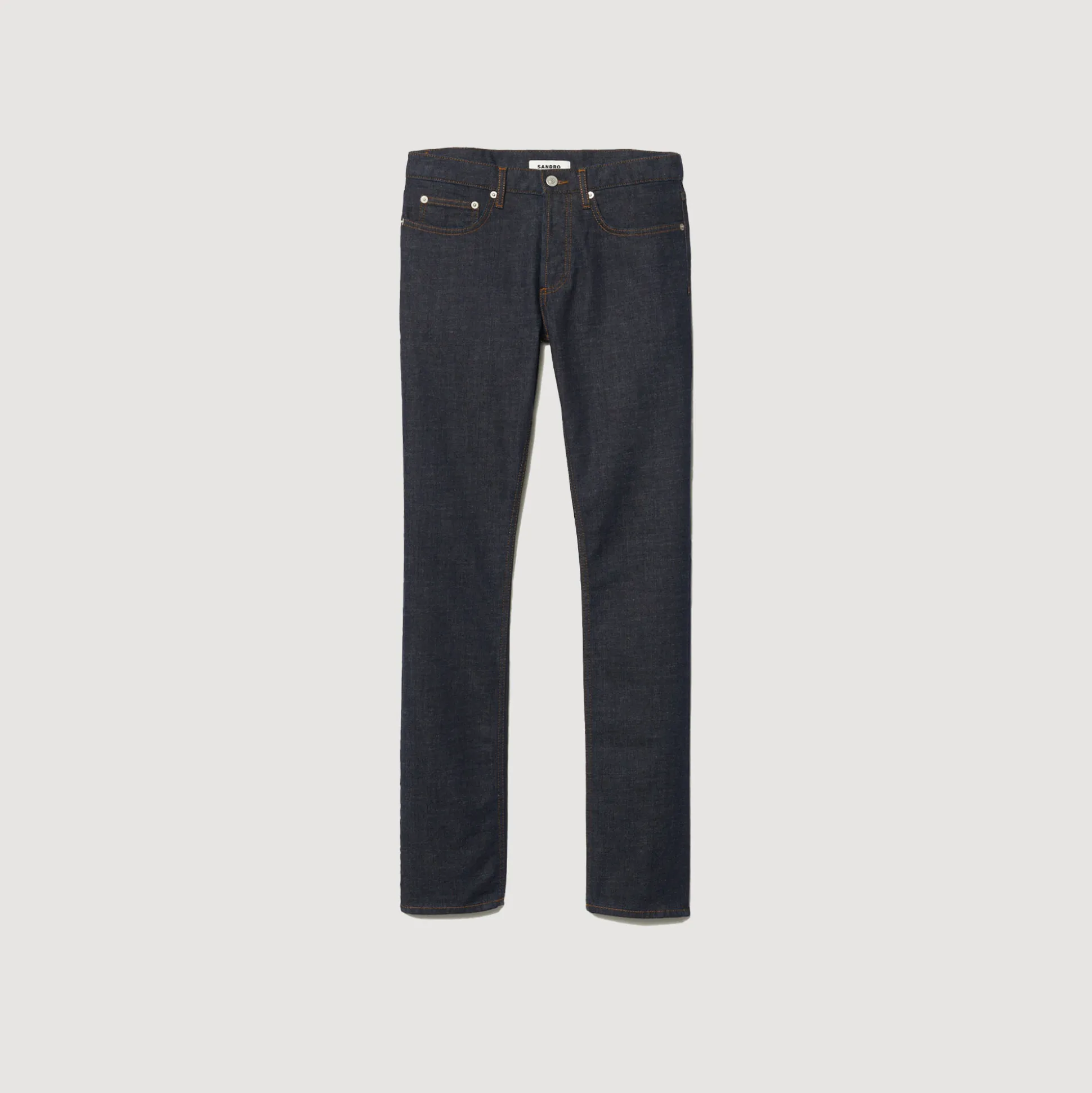 Jeans Dritti Con Lavaggio Waterless