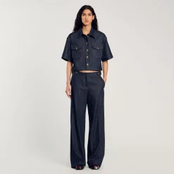 Jeans Larghi Grezzi