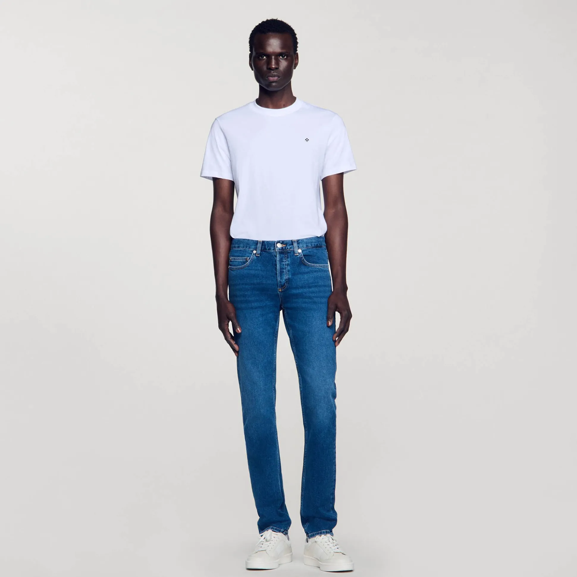 Jeans Slim Con Lavaggio Waterless