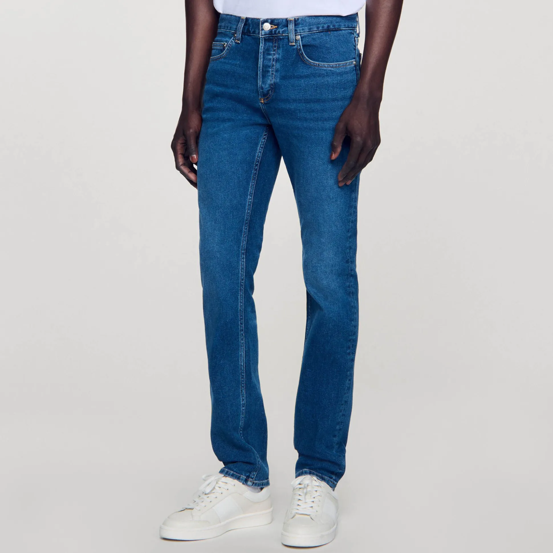 Jeans Slim Con Lavaggio Waterless