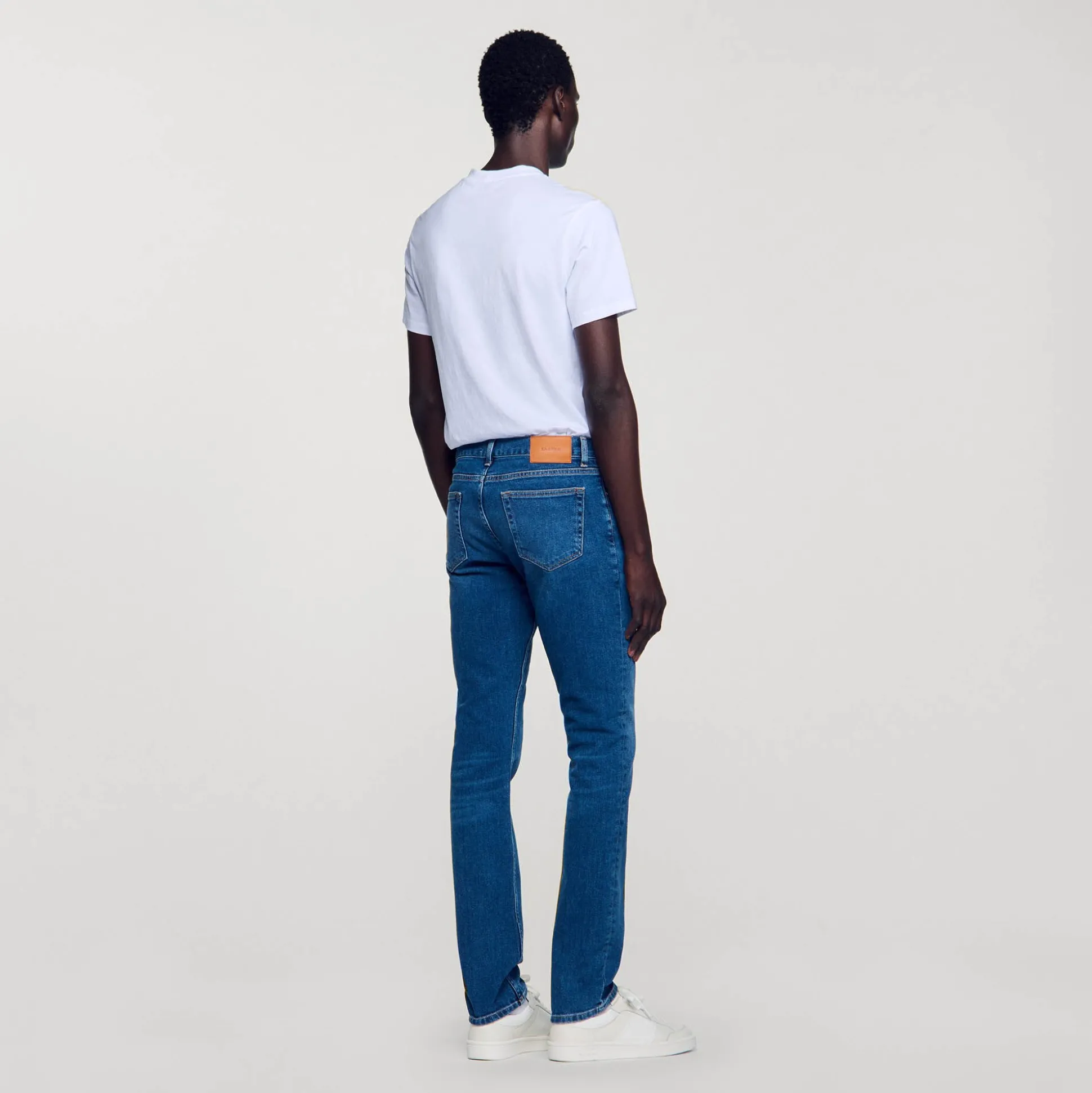Jeans Slim Con Lavaggio Waterless