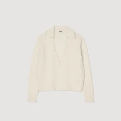 Maglione Con Colletto A Polo