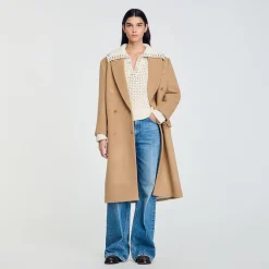 Maglione In Lana Colletto Alla Marinara