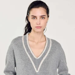 Maglione In Lana E Cashmere