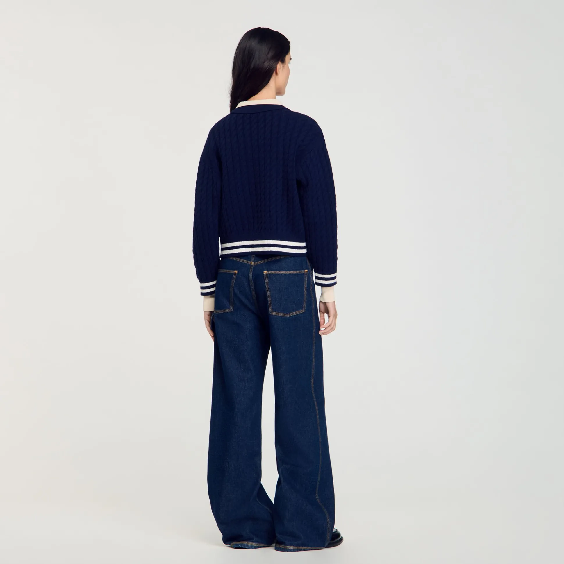 Maglione In Maglia Ritorta
