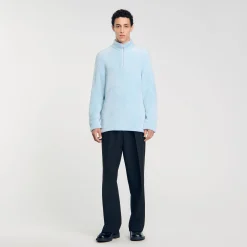Maglione In Pile Bouclé