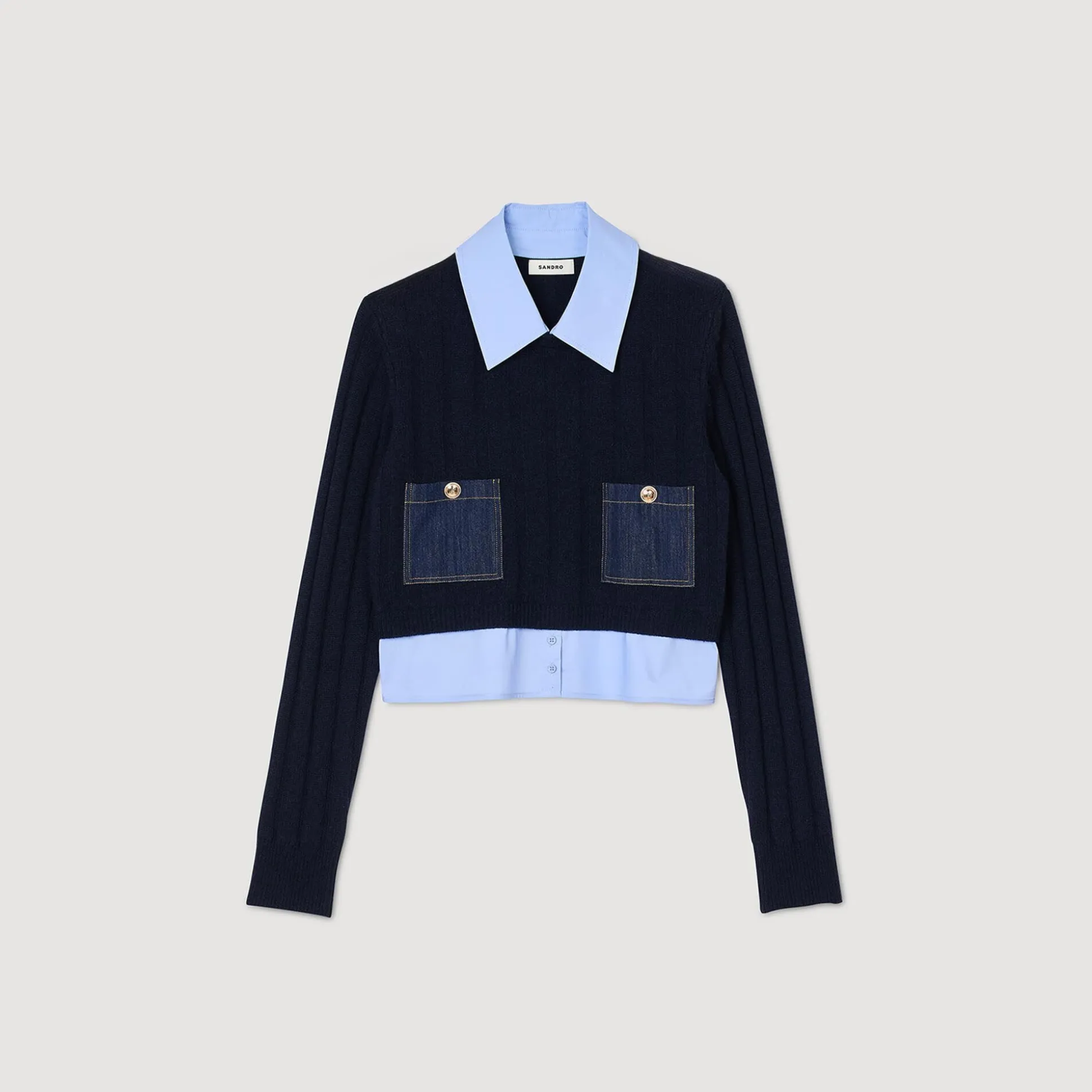 Maglione Trompe L'œil