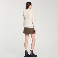 Maglione Trompe L'œil In Lana