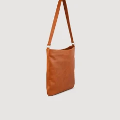 Messenger Bag In Pelle Cinghialata