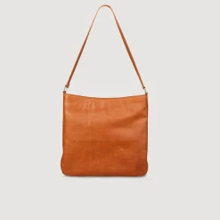 Messenger Bag In Pelle Cinghialata