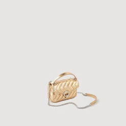 Mini Borsa Yza In Pelle Metallizzata