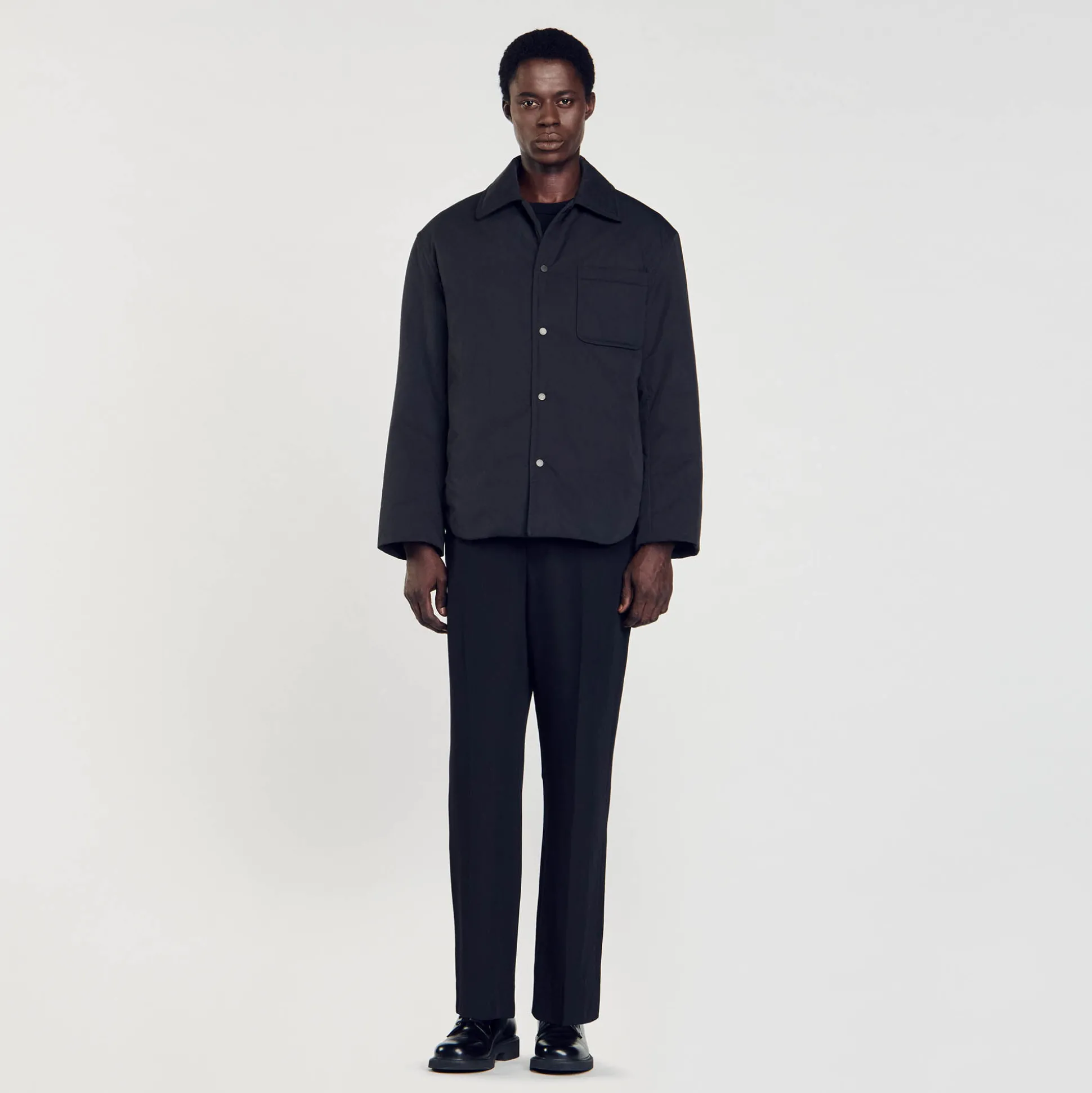 Overshirt Imbottita