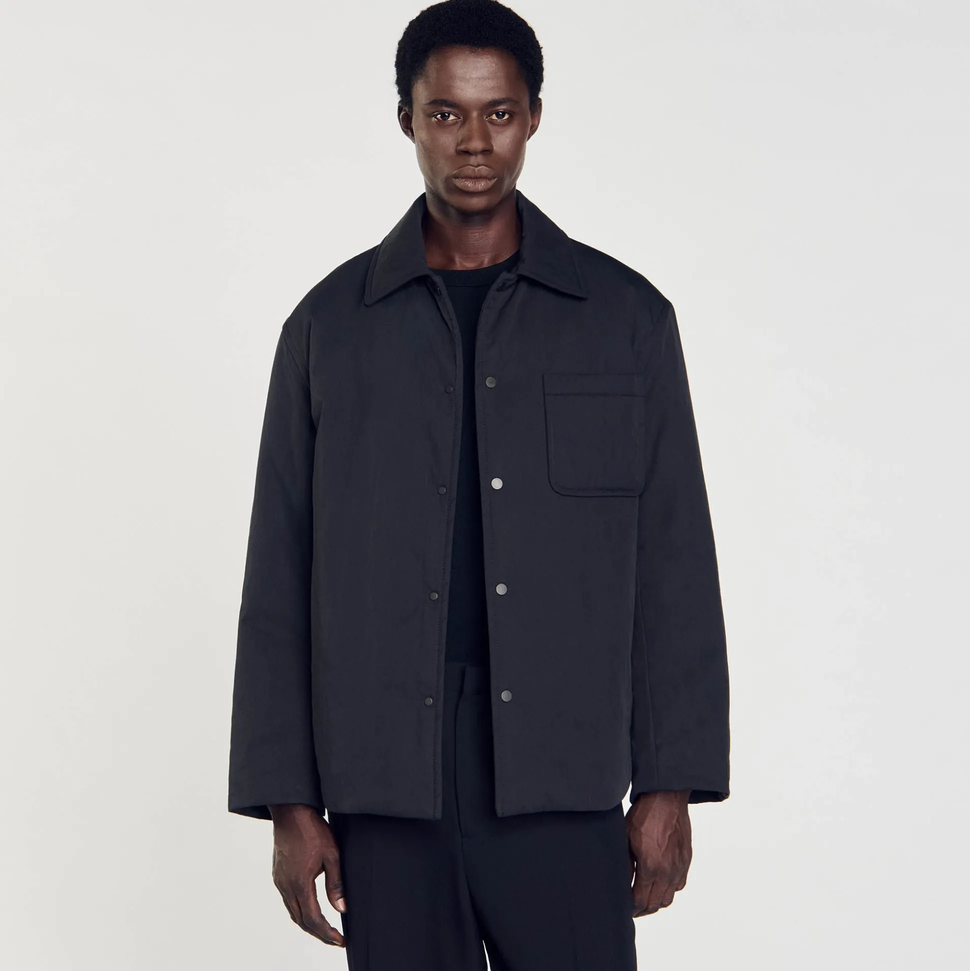 Overshirt Imbottita