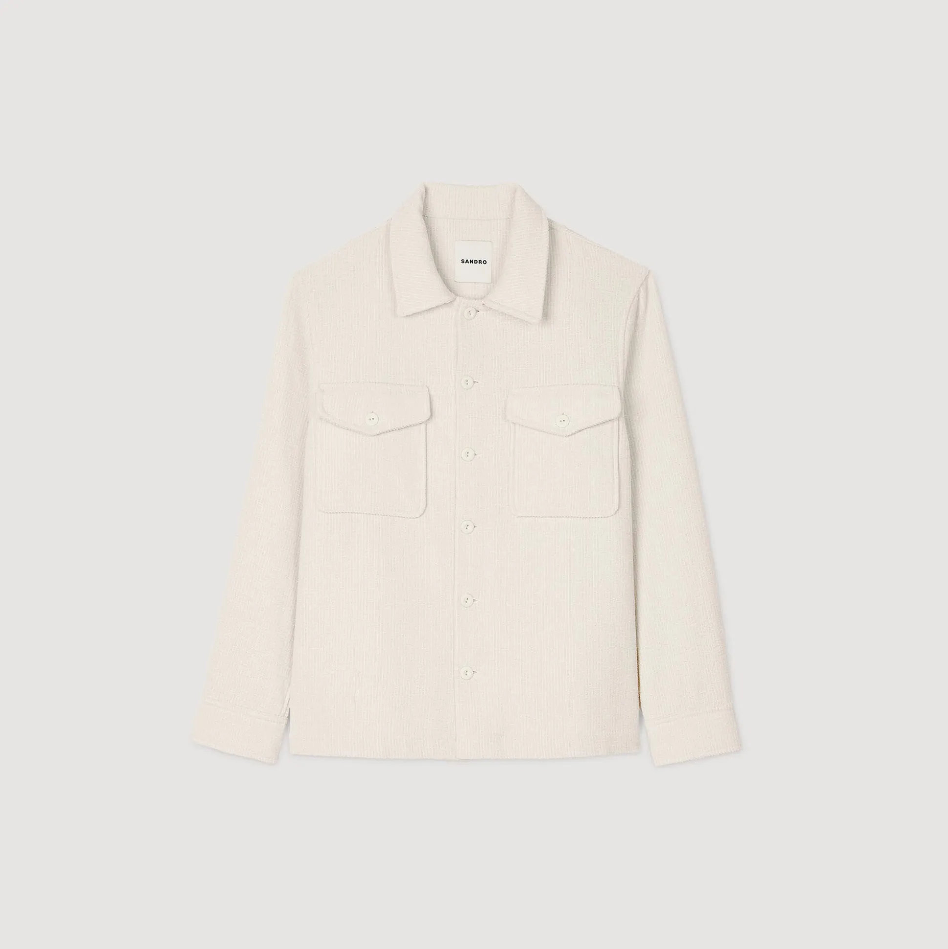 Overshirt In Velluto A Coste
