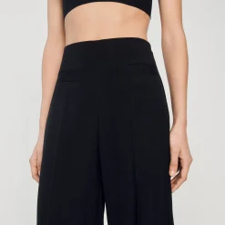 Pantaloni A Gamba Larga