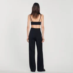 Pantaloni A Gamba Larga