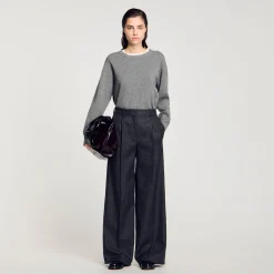 Pantaloni A Quadri Da Abito