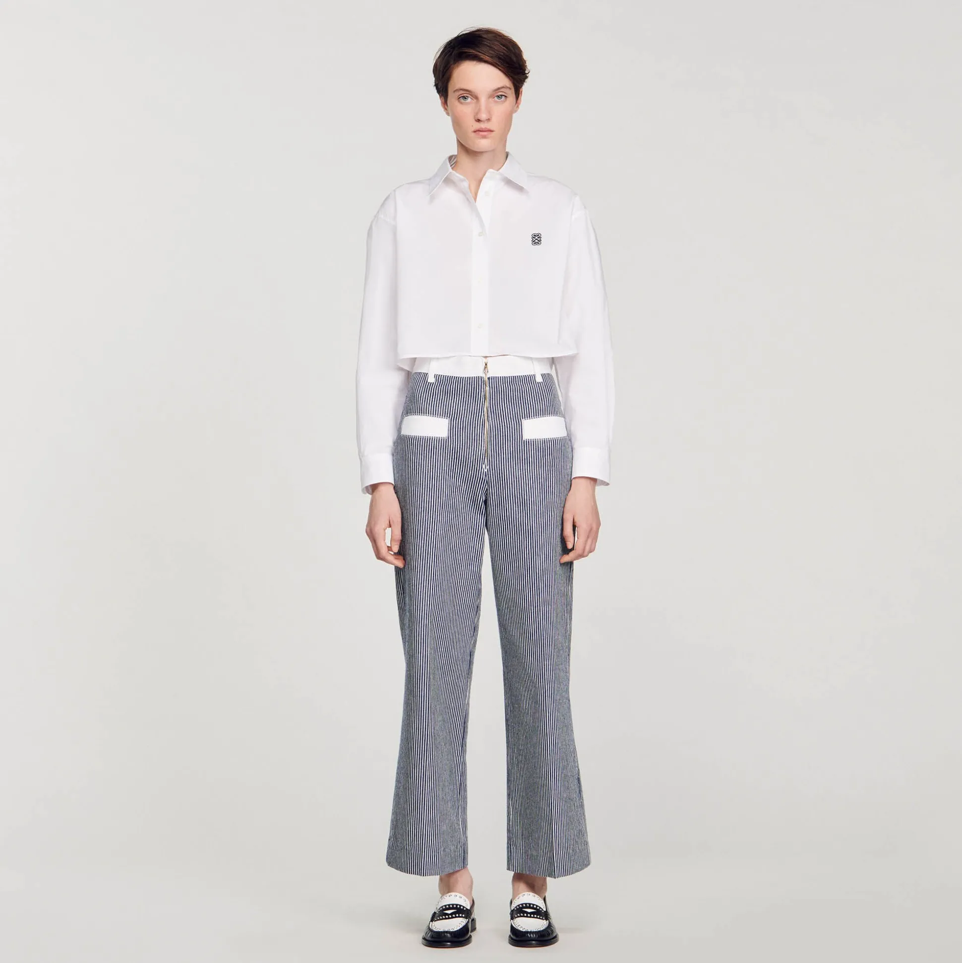 Pantaloni A Righe