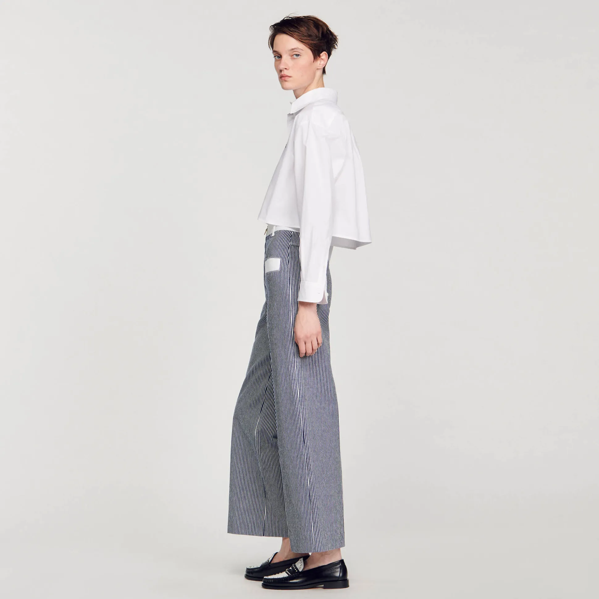 Pantaloni A Righe
