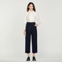 Pantaloni A Vita Alta