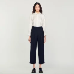Pantaloni A Vita Alta