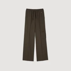 Pantaloni Con Vita Elasticizzata