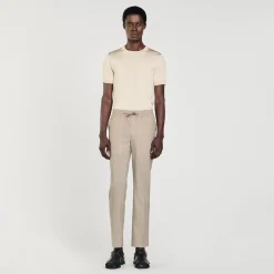 Pantaloni Con Vita Elasticizzata