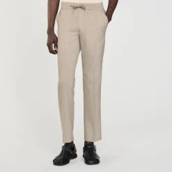 Pantaloni Con Vita Elasticizzata
